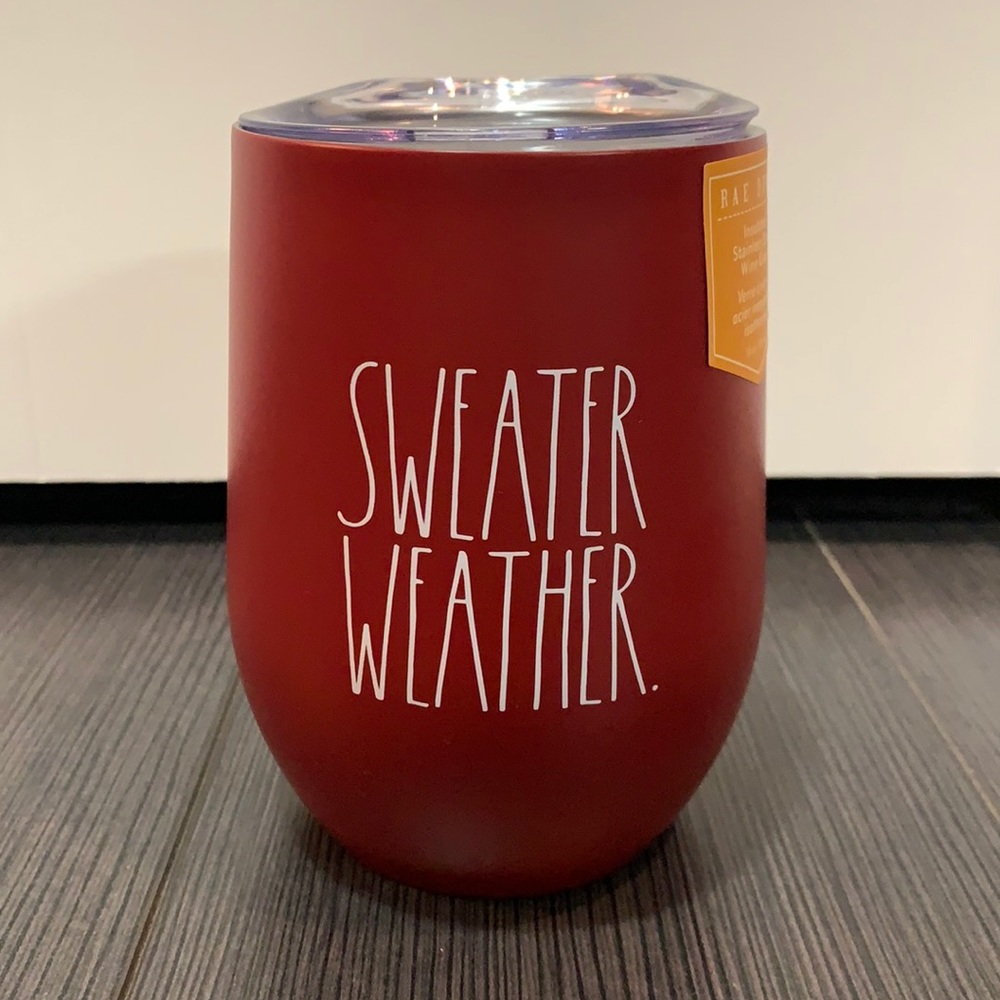 Rae Dunn Insulated Stainless Steel Wine Glass